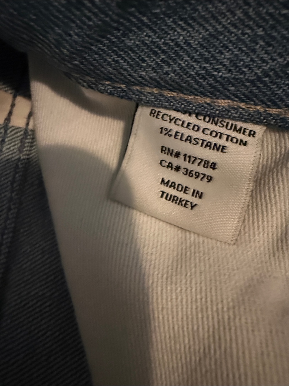 Rails Two-Tone Patchwork Wide-Leg Jeans - Light & Dark Blue Size 23 Brand New!! - Picture 4 of 7